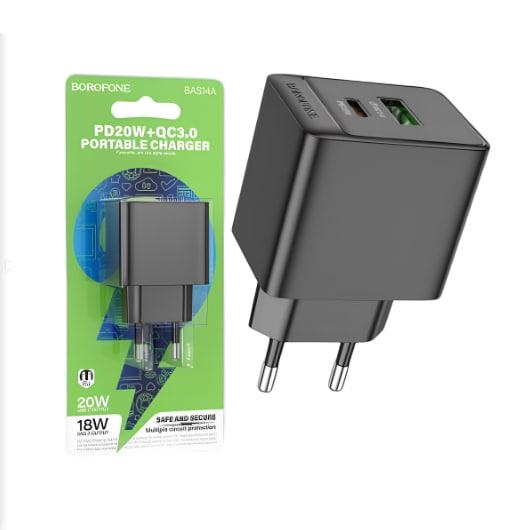 Зарядное устройство Borofone BAS14A Черный (23781418) - фото 2