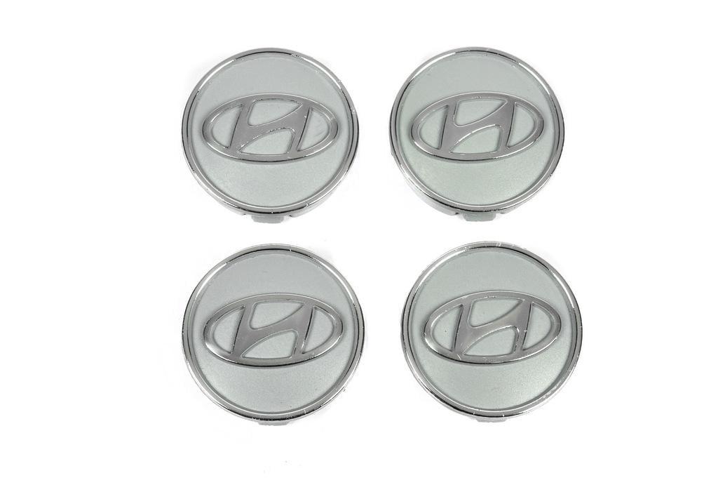 Ковпачки на диски Davs Auto hyun60tur-sir для Hyundai abs-пластик Сірий