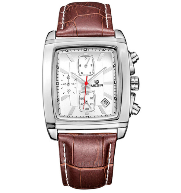 Часы наручные мужские Megir Matrix Brown (1043)