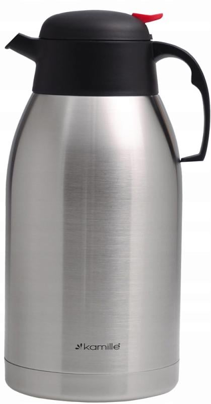 Термос Kamille конференция с вакуумной стальной колбой 2500 мл
