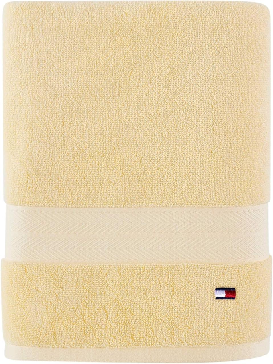 Рушник Tommy Hilfiger для обличчя Modern American Solid Cotton Wash Cloth Жовтий (2036127461)