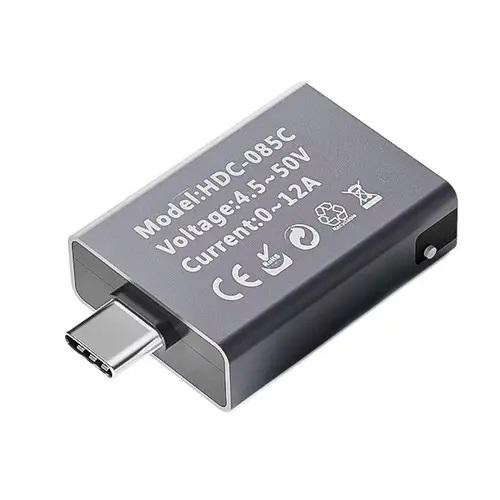 USB-тестер Hidance HDC-085C із OLED-дисплеєм і зарядними протоколами (8e357eb8) - фото 4