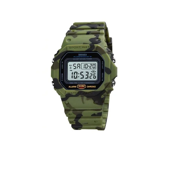 Наручные часы Skmei 1628CMGN Camo Green