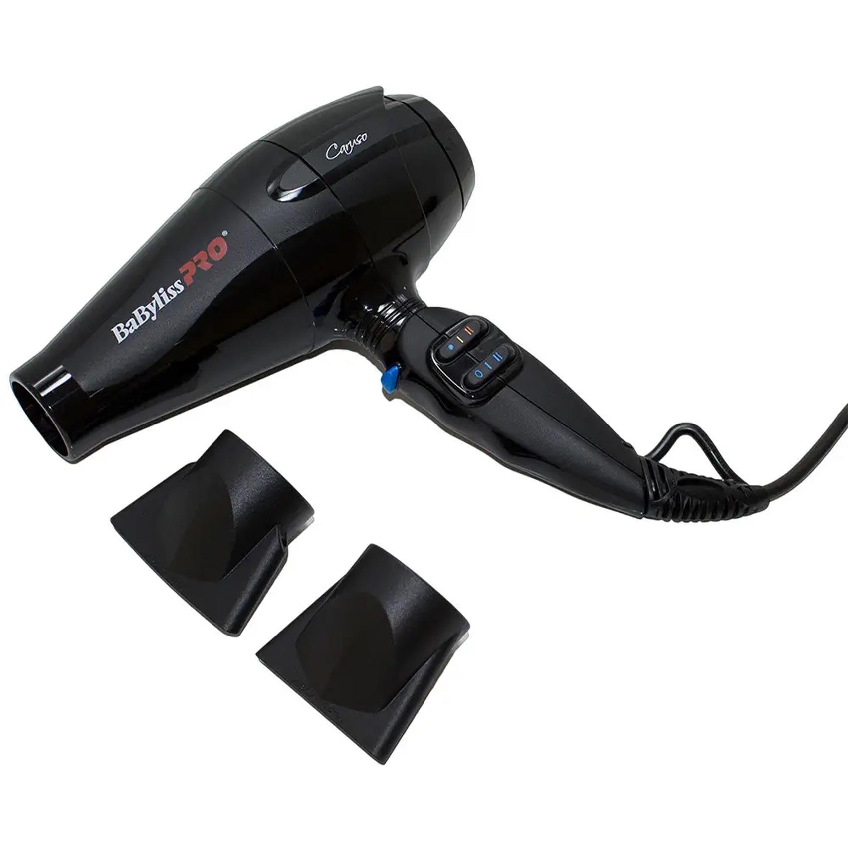 Фен для волосся BaByliss PRO Caruso BAB6520RE 2400 Вт Чорний (4415) - фото 2