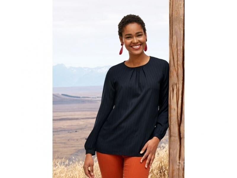 Блуза-сорочка Esmara р. 38 Синій