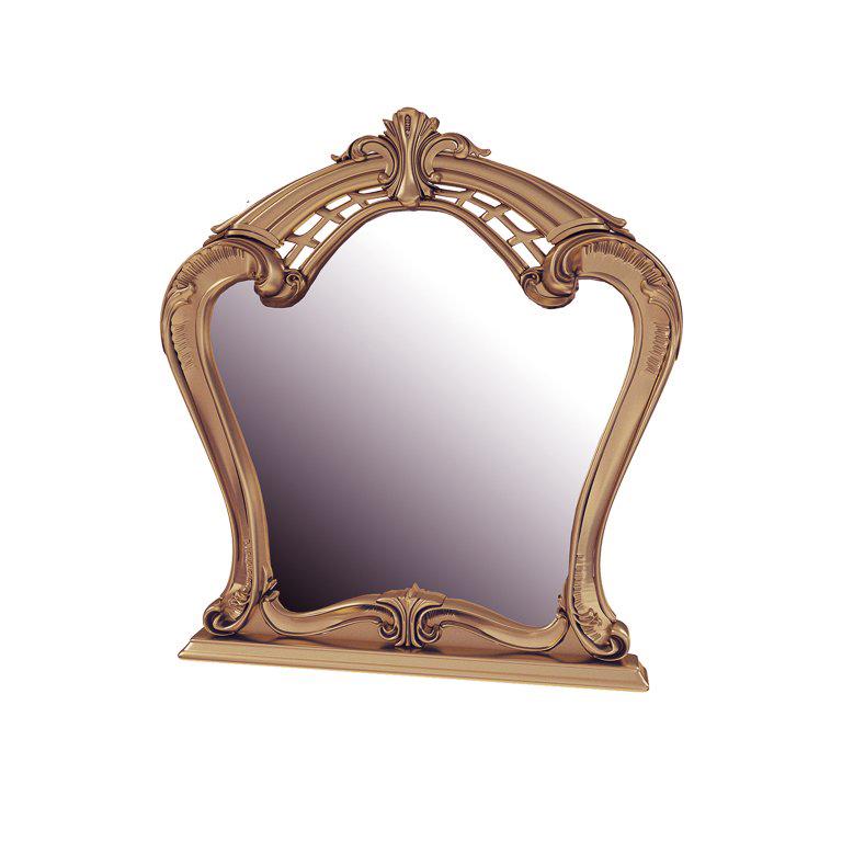 Зеркало MiroMark Реджина Радика ламинированная ДСП Бежевый/Золотой (RGG-81-RB)