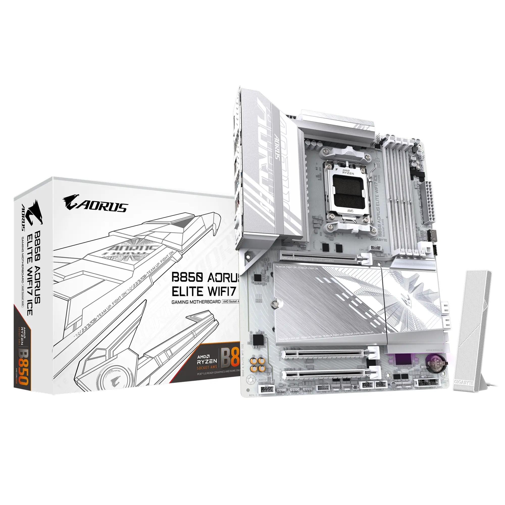 Материнська плата Gigabyte B850 Aorus Elite WIFI7 ICE (27067310)
