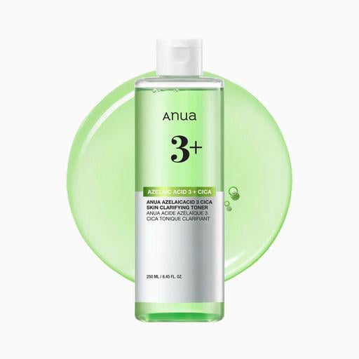 Тонер для лица Anua Azelaic Acid 3 Cica Skin Clarifying Toner с азелаиновой кислотой 3% и азиатской центелой 250 мл (8800307370743)