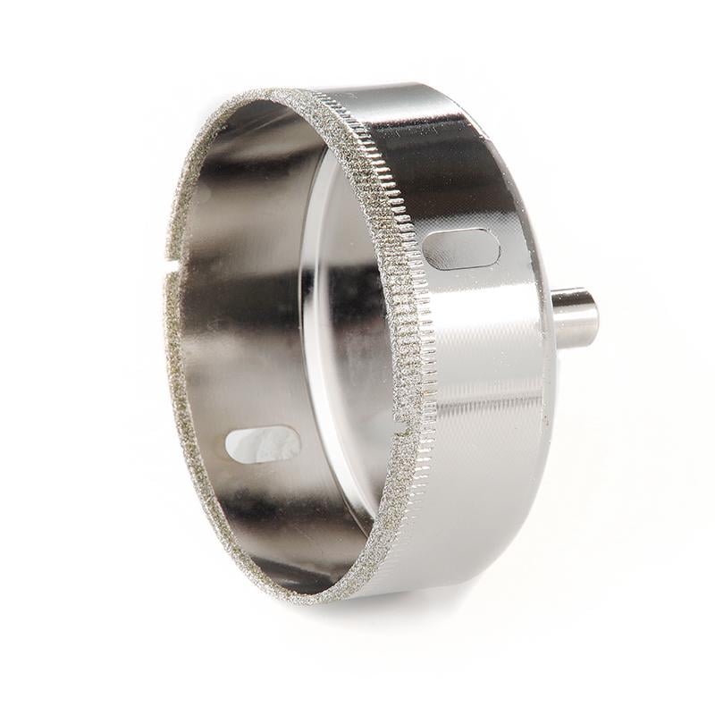 Сверло трубчатое Apro с алмазным напылением для стекла и кафеля 80 мм (830336)