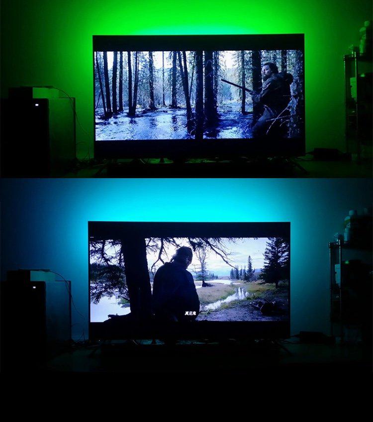 Світлодіодна стрічка USB RGB IP65 2 м Чорний (10416704) - фото 7 Світлодіодна стрічка USB RGB IP65 2 м Чорний (10416704) - фото 7