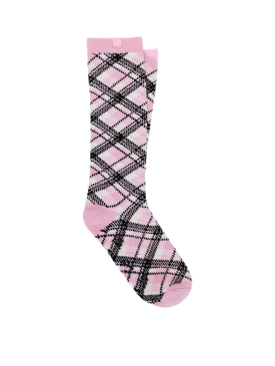 Шкарпетки жіночі Victoria's Secret Plush Grip Socks One size Рожевий (26511859652)