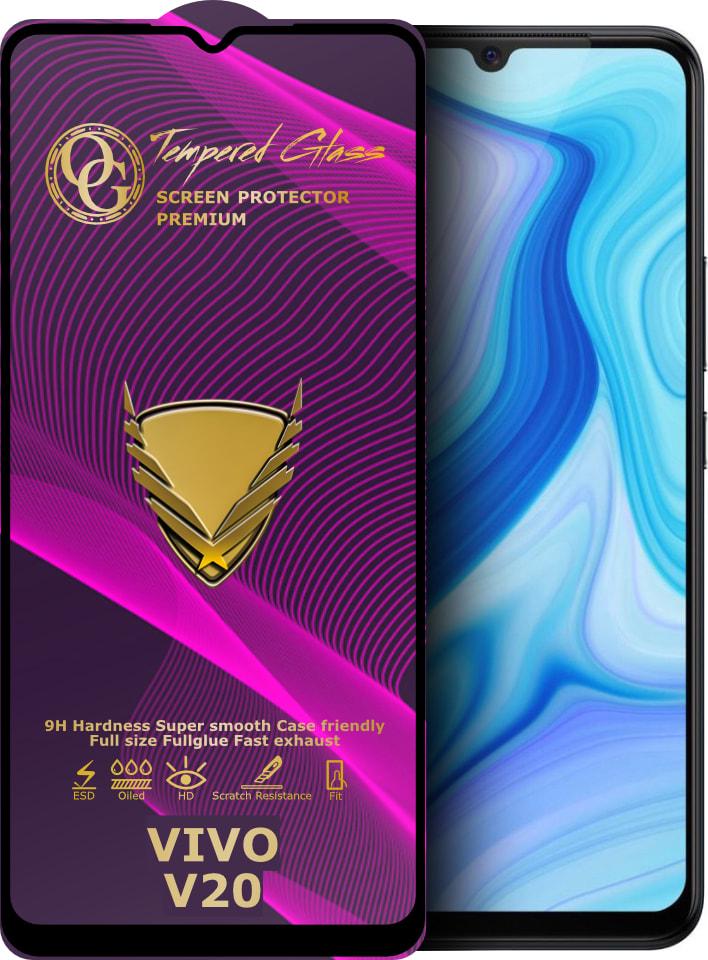 Стекло защитное GoldenArmor Vivo V20 Full Glue (32367)
