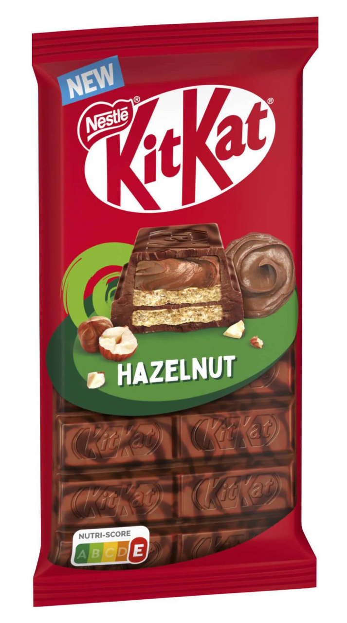 Шоколад KitKat Hazelnut Chocolate Sharing Bar 99 г (2518668671)
