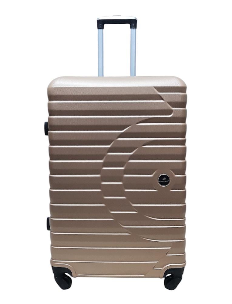 Валіза дорожня велика Madisson Snowball 43303 ABS-пластик/полікарбонат L Шампань