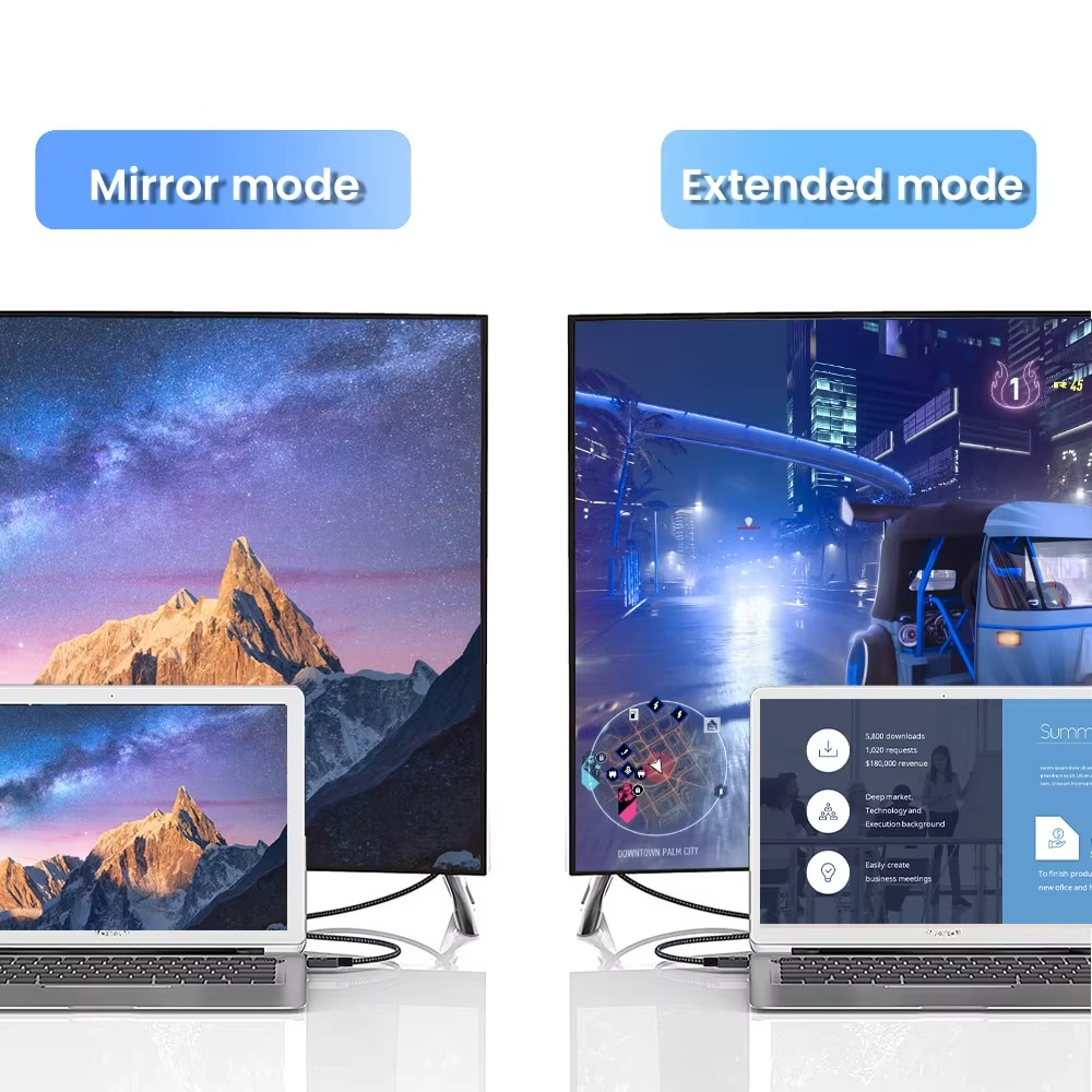 Кабель Mini HDMI to HDMI Ver 2.0 HD 4K 60 Гц высокоскоростной двунаправленный 3 м (2000182) - фото 6