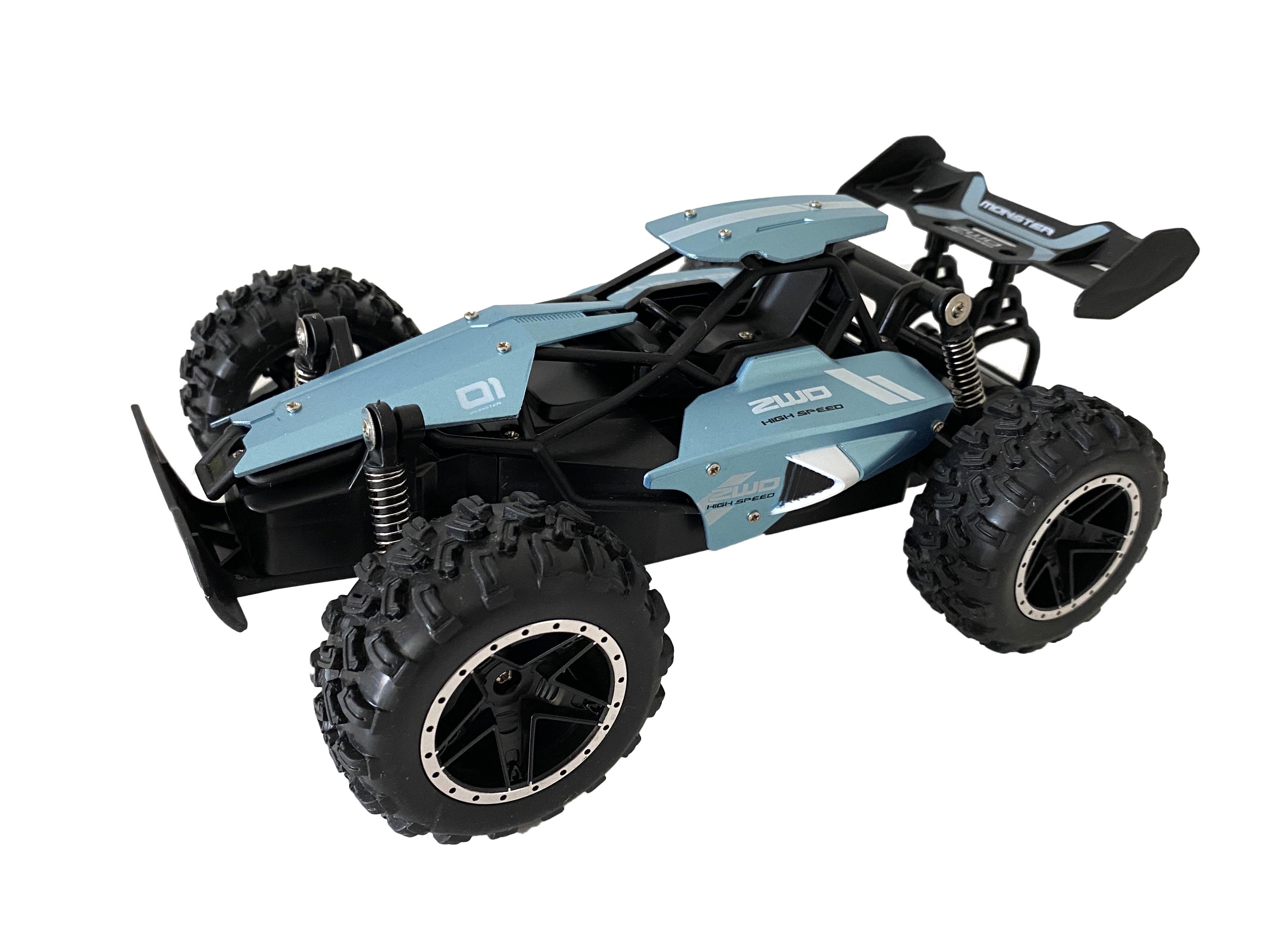 Машинка Багги на радиоуправлении HotDeer Power Gale Pro 2wd Buggy Blue (2WDB-Blue)