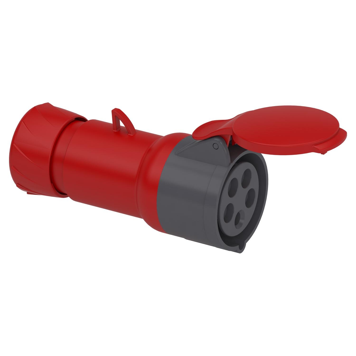 Силовая розетка Schneider Electric Mureva 3P+N+E 16А 415 В переносная IP44 Красный (PKF16M435) Силовая розетка Schneider Electric Mureva 3P+N+E 16А 415 В переносная IP44 Красный (PKF16M435)