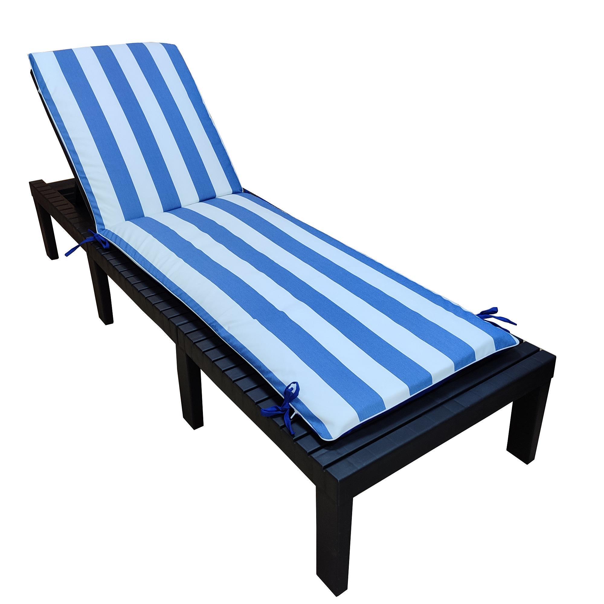 Матрас для шезлонга Ost-Fran UNI тексилк 1006 188x58x5 см Бело-синие полосы (3602) - фото 1 Матрас для шезлонга Ost-Fran UNI тексилк 1006 188x58x5 см Бело-синие полосы (3602) - фото 1