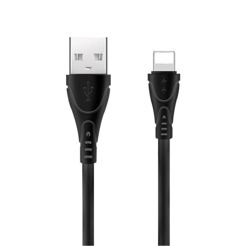 Кабель USB XoKo SC 112i Black Lightning 1 м