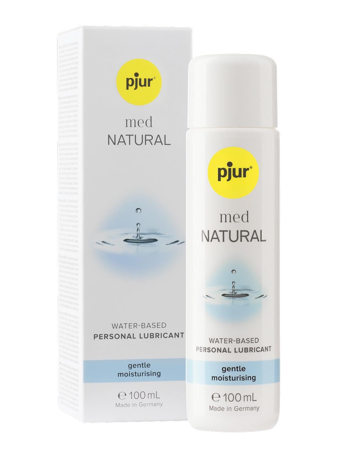 Лубрикант вегенский Pjur Med Natural Glide увлажняющий на водной основе 100 мл