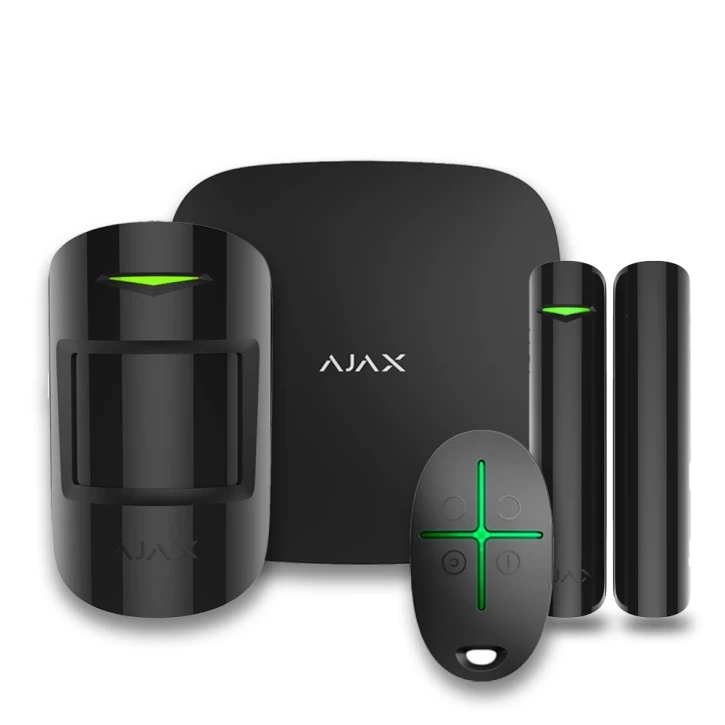 Комплект сигналізації Ajax StarterKit Black (2890075851)