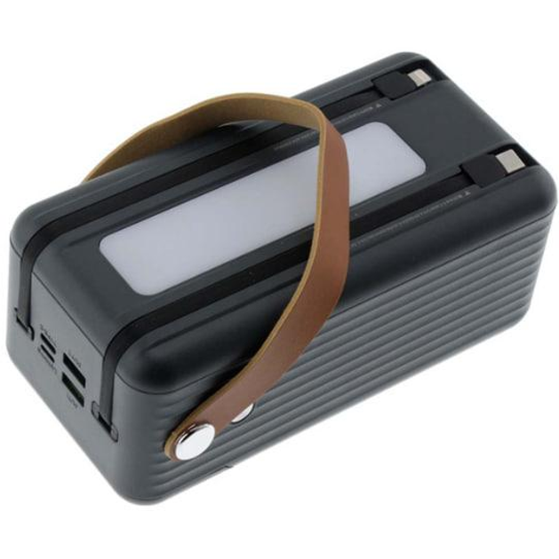 Повербанк Remax RPP-565 Quick Charge с быстрой зарядкой 22,5 W 60000 mAh Черный (25147619) - фото 4