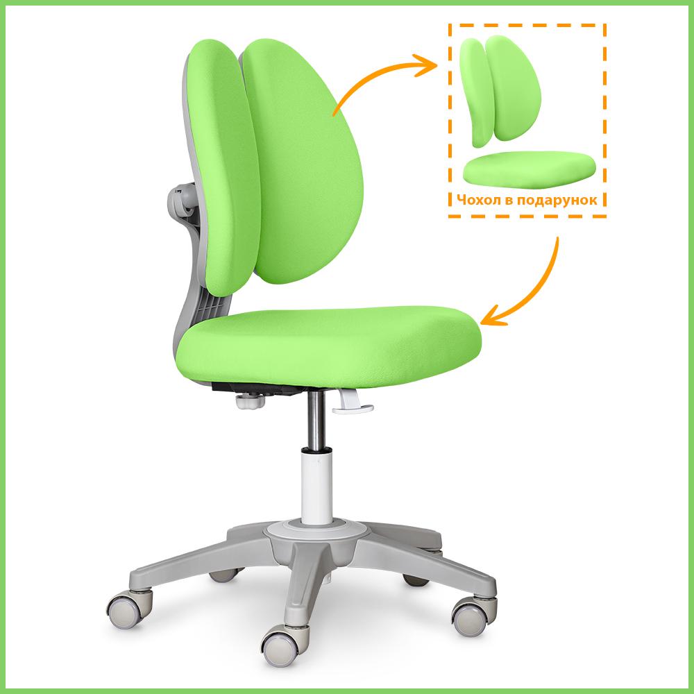 Кресло детское Mealux Sprint Duo Lite Зеленый (Y-412 Lite KZ) - фото 5