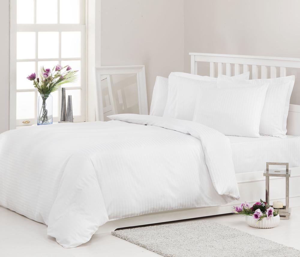 Комплект постельного белья Ozdilek BEYAZ LINE Y ранфорс евро 9984172 Белый (DR012800)