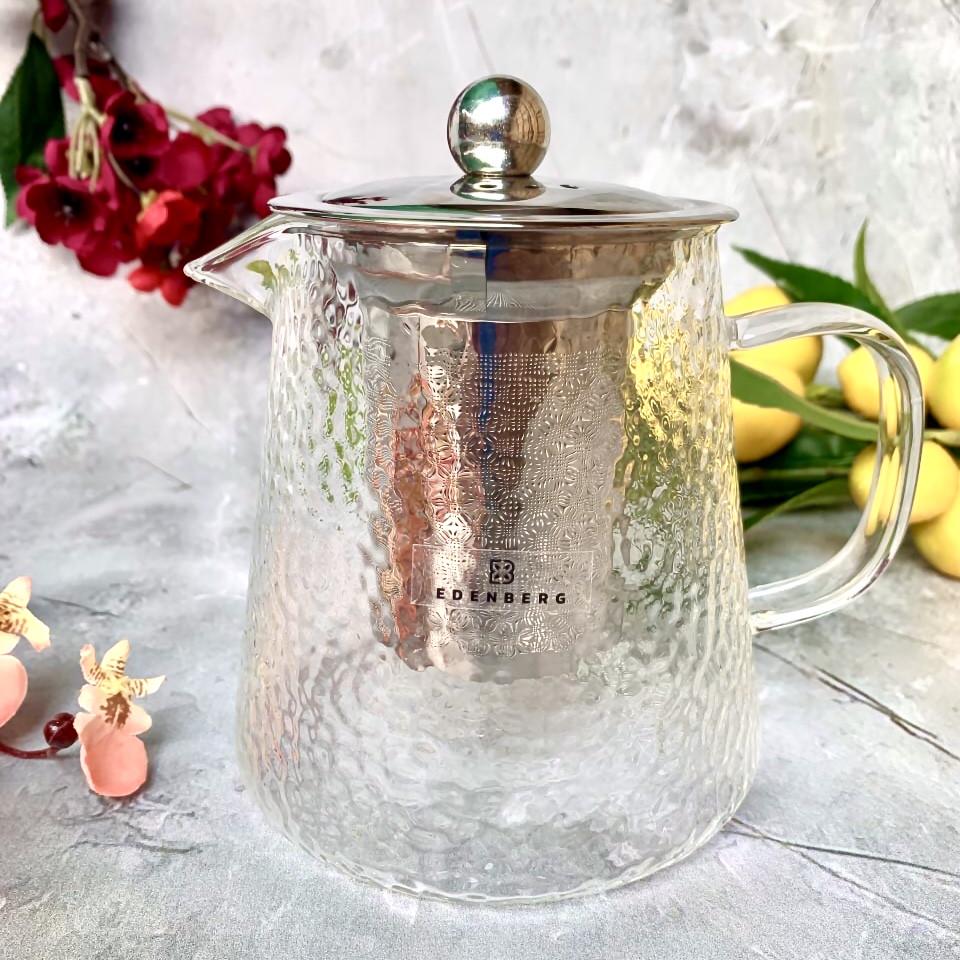 Чайник Edenberg для заварювання чаюіз ситом 900 мл (EB-19063)