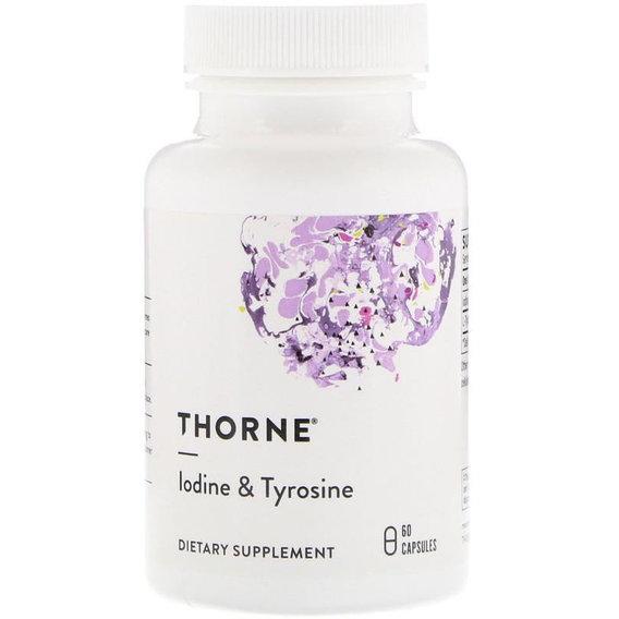 Микроэлемент Йод Thorne Research Iodine & Tyrosine 60 Caps