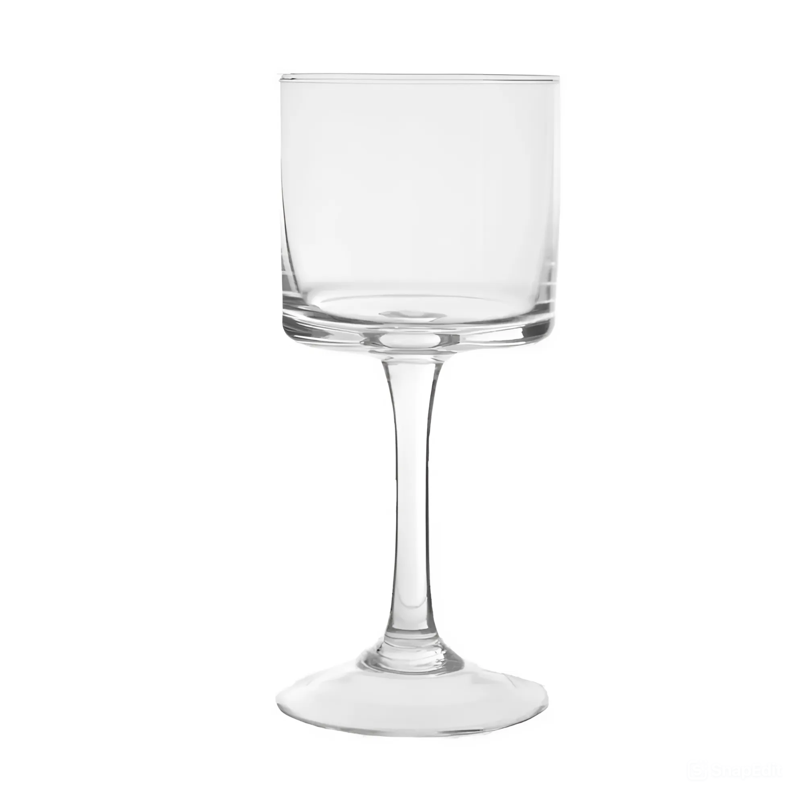 Подсвечник 807 на ножке 20 см Прозрачный