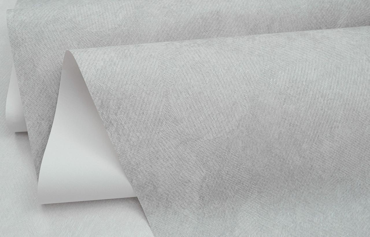 Обои флизелиновые SINTRA Torino UNI 448830 фон винил горячего тиснения 1,06х10,05 м Серый