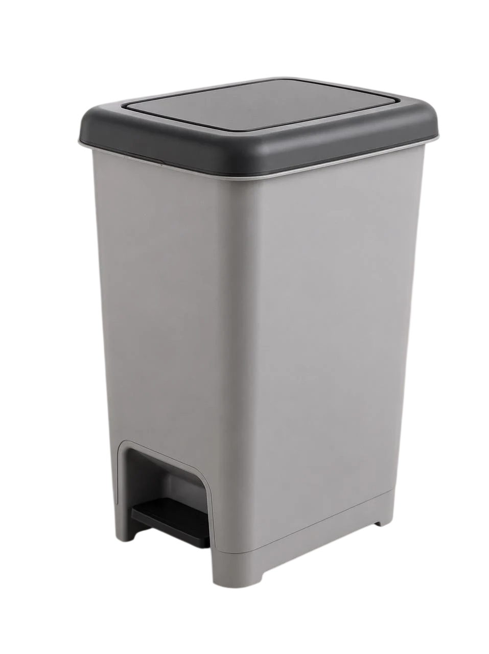 Мусорное ведро Dunya Plastik Slim с педалью 15 л 22,5х31х40 см (01042)