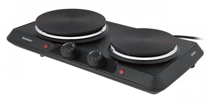 Электрическая плита с двумя конфорками Silver Crest SDK 2500 B1