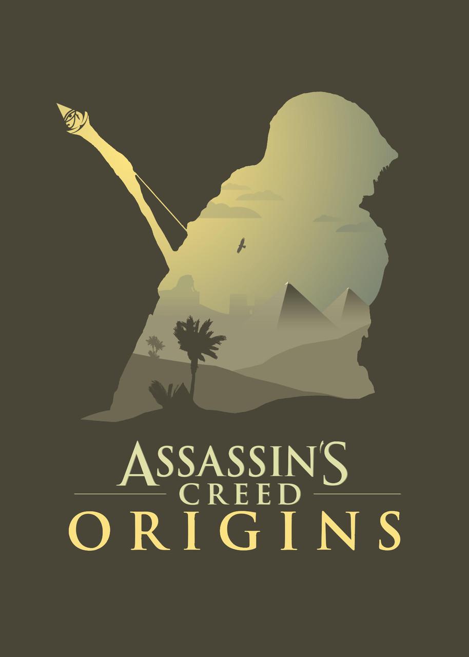Картина GeekLand Assassins Creed minimal 60х40 см (AC.09.094)