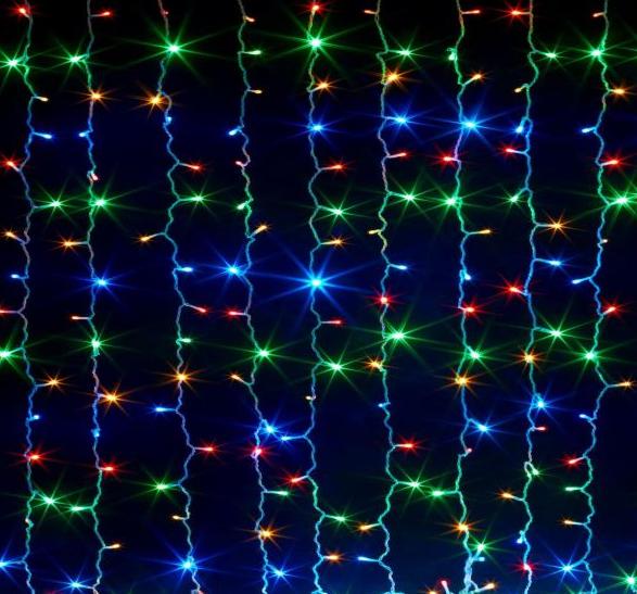 Гирлянда-штора Водопад 4х2 м 480 LED мульти (402048)