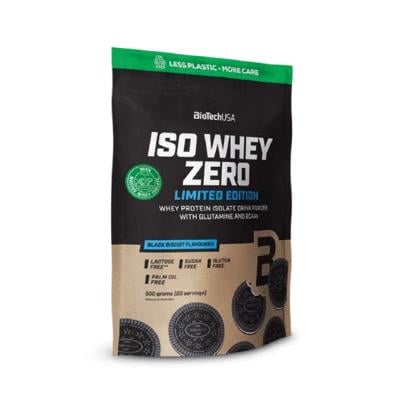 Протеин BioTech Iso Whey Zero 500 г Черный бисквит (197V10300) - фото 1