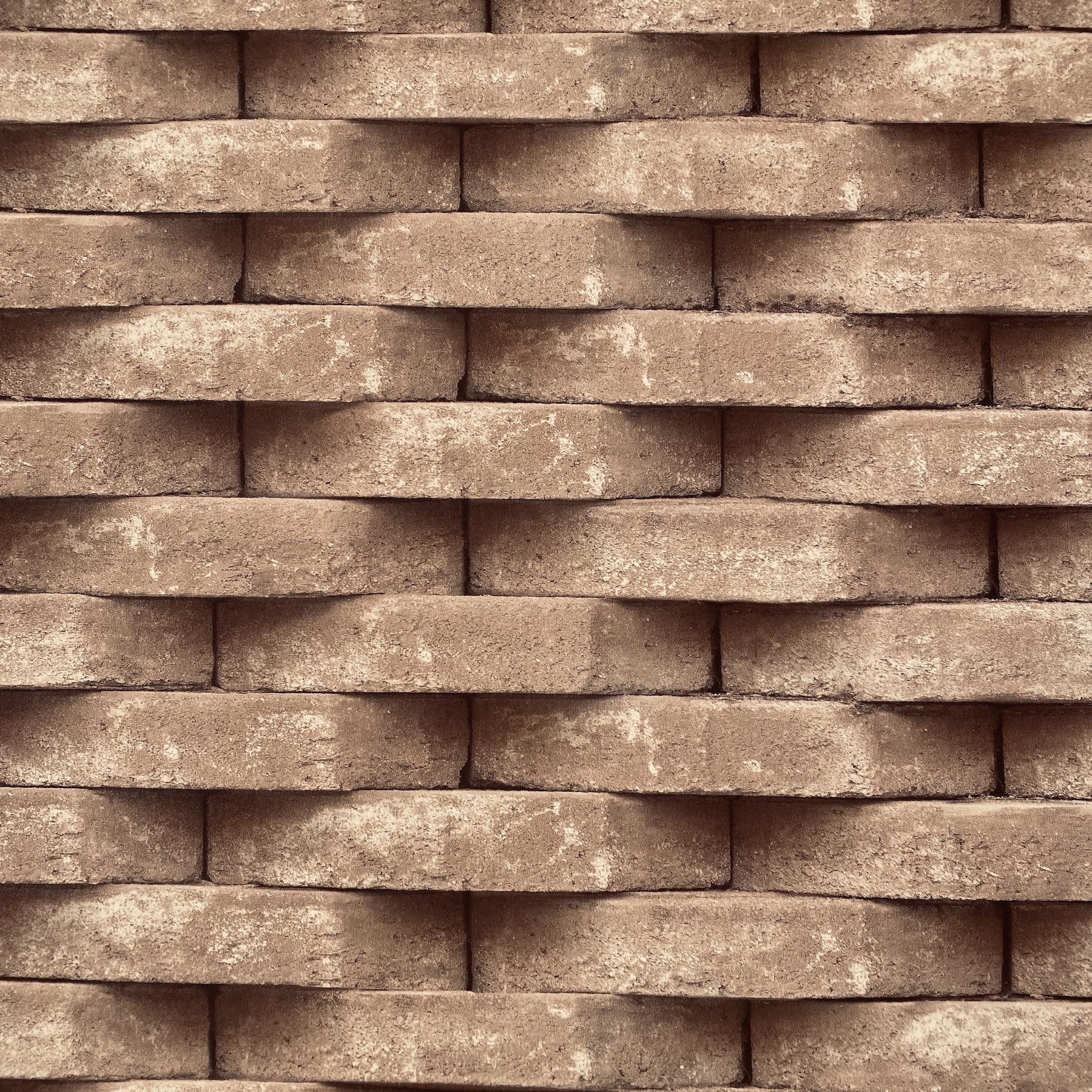 Обои виниловые на флизелиновой основе Ugepa Horizons L57108 Под кирпич Коричневый