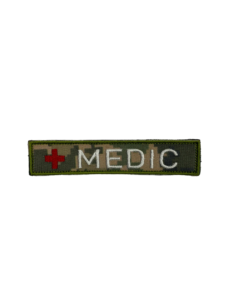 Шеврон MEDIC на липучке 12,5 см Пиксель (11188439)