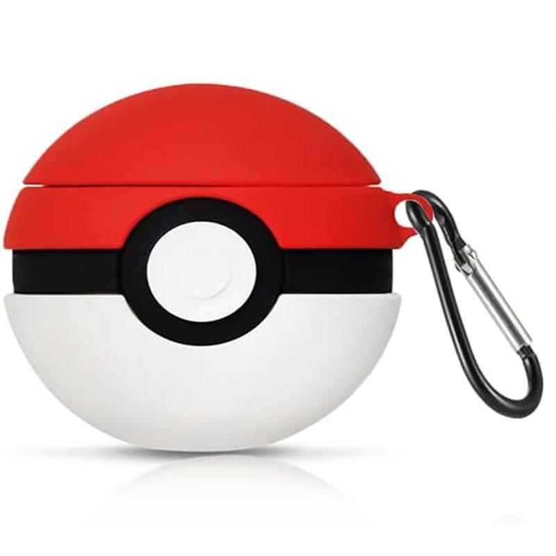 Футляр силіконовий Epik Cartoons&Heroes для навушників AirPods 3 з карабіном Покебол (00000065965_6)