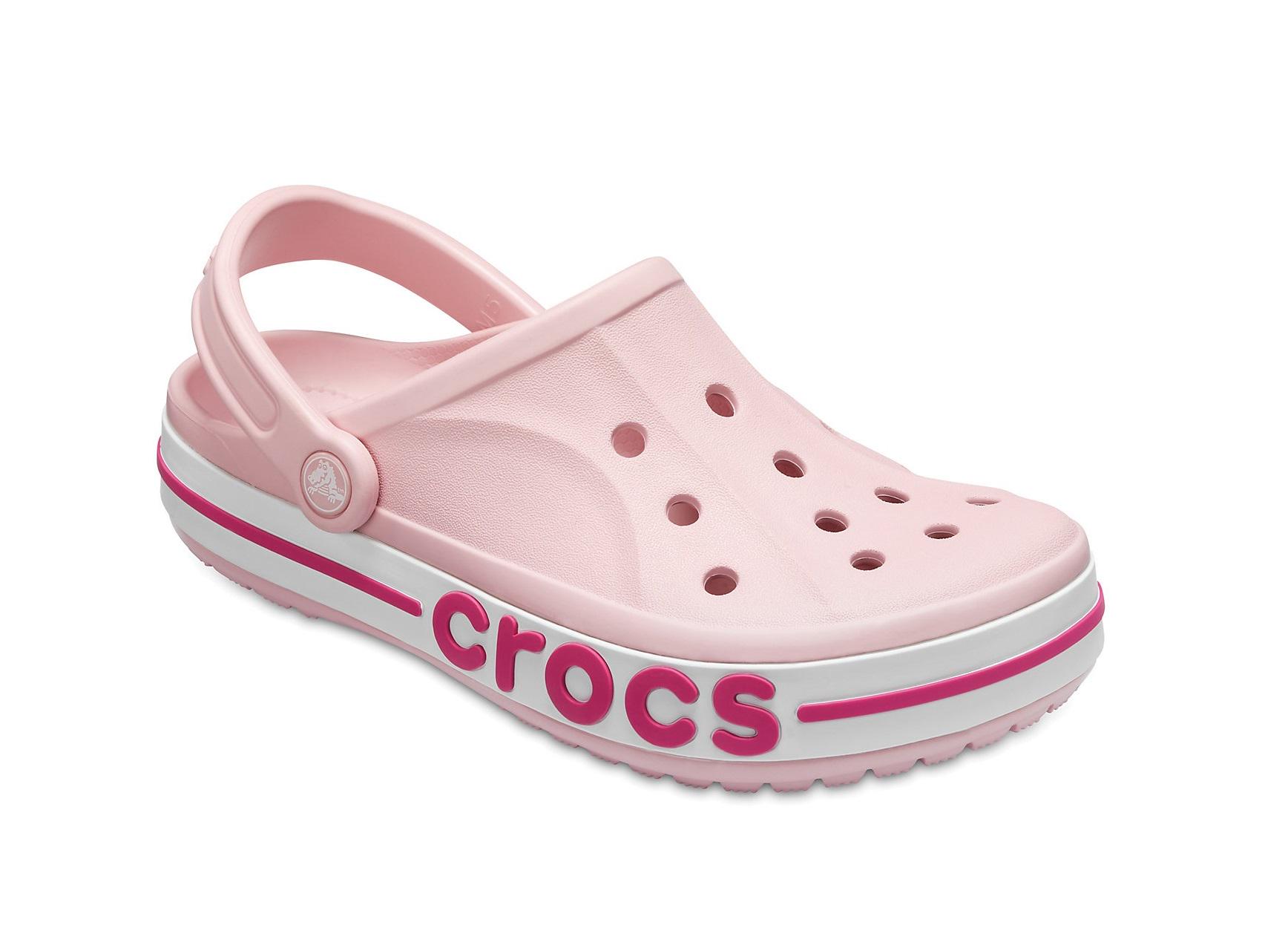 Сабо Kids Crocs Bayaband Clog C7 р. 24 14 см Рожевий (205100)