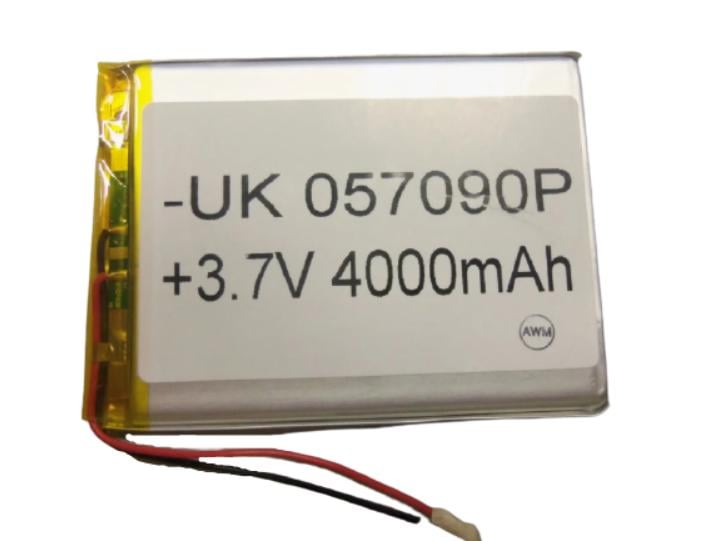 Аккумуляторная батарея GD 057090P 3,7 V Li-ion 4000 mAh (000020570)