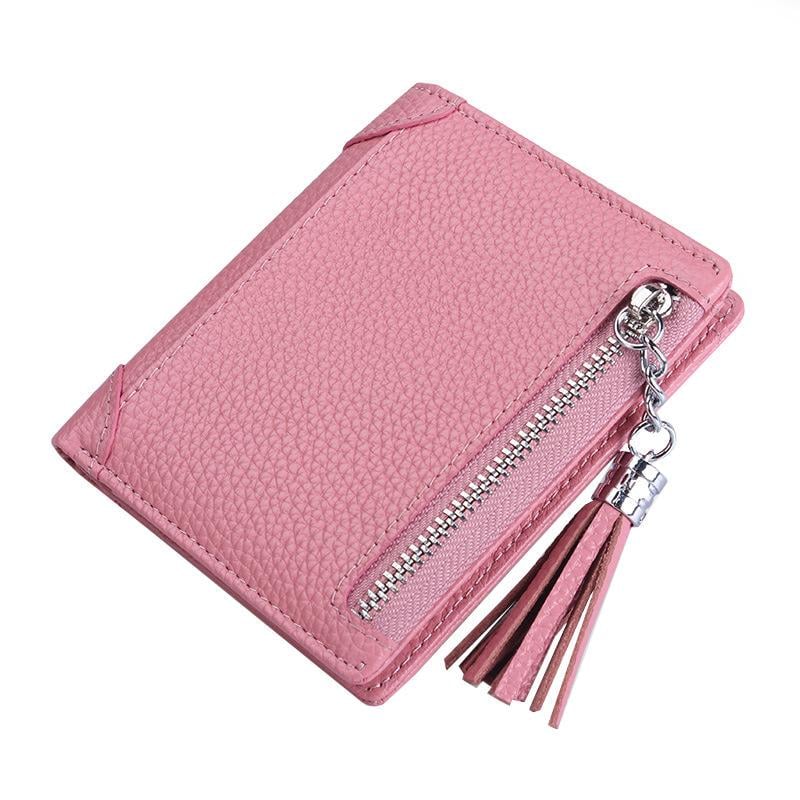 Женский кошелек Zuoedanni Светло-розовый (4059)