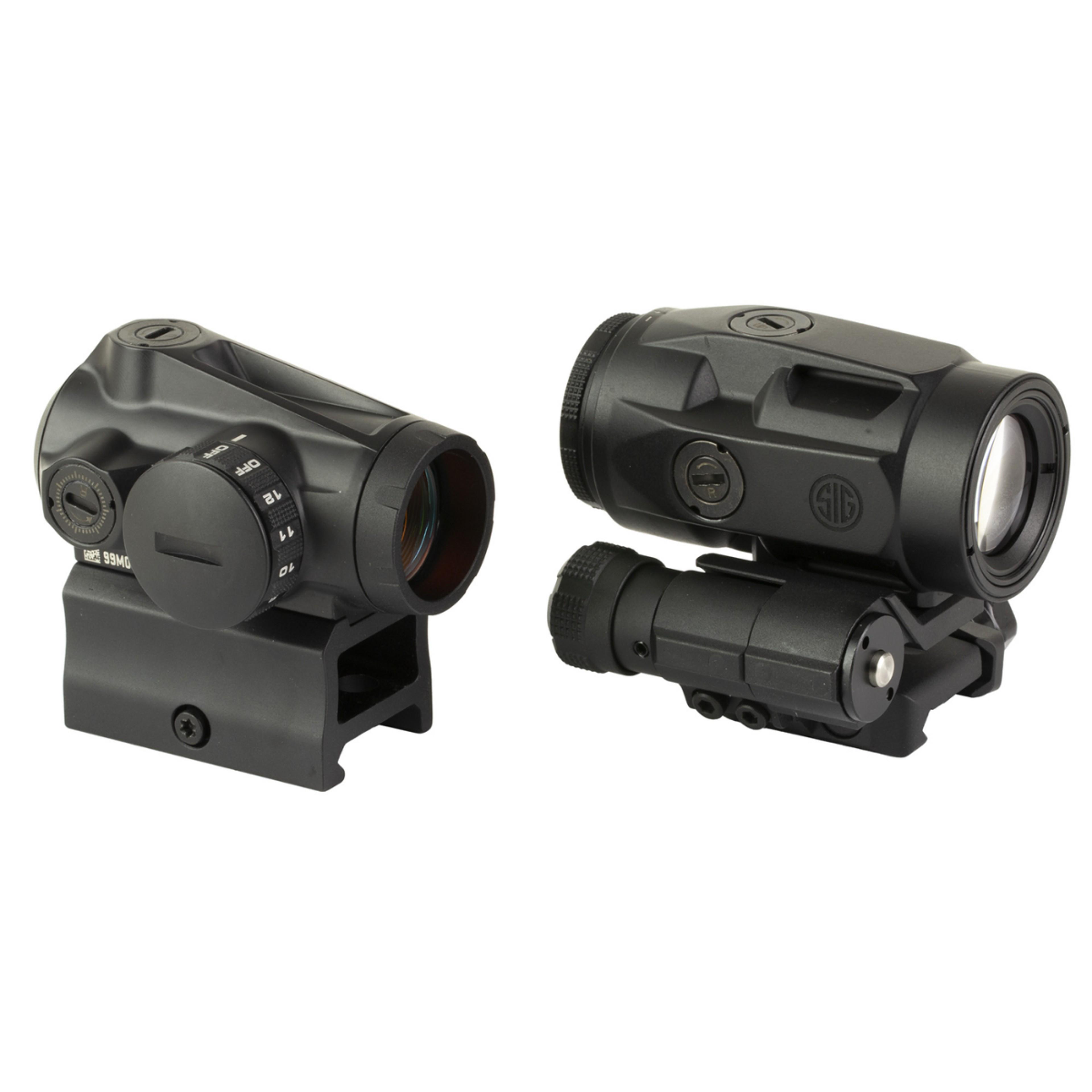 Комплект Sig Optics колiматор ROMEO-MSR Gen II 2 MOA і магніфер JULIET3-MICRO 3X22MM (5003906) - фото 2