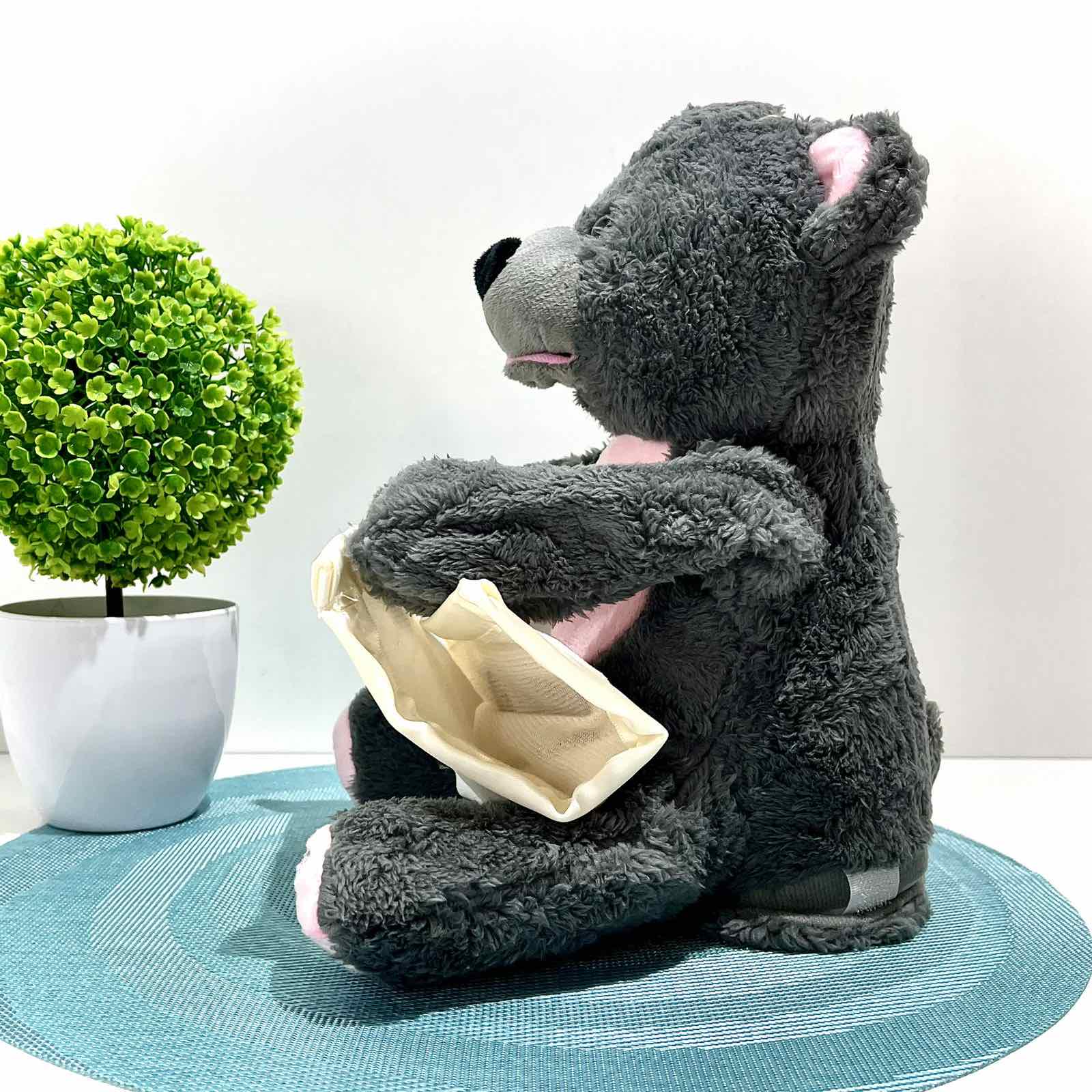 Интерактивная игрушка Мишка-сказочник играет в прятки/рассказывает сказки Серый (M 5843 I UA) - фото 8