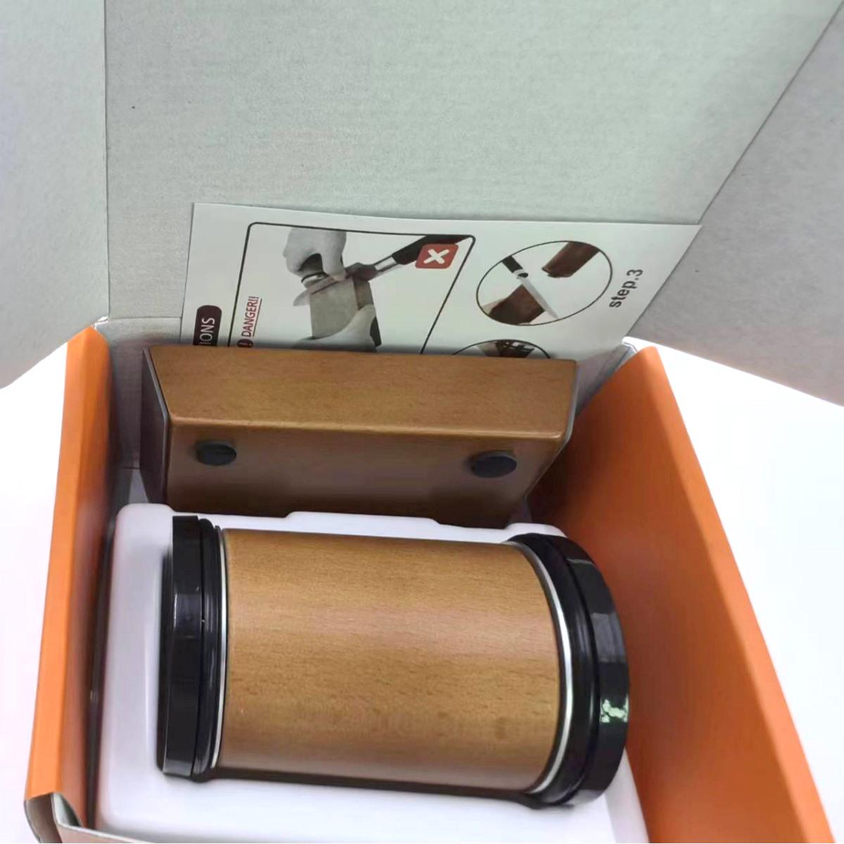 Точилка для ножей и ножниц роликовая Roller sharpener 2 алмазные диски Коричневый (24065045) - фото 7