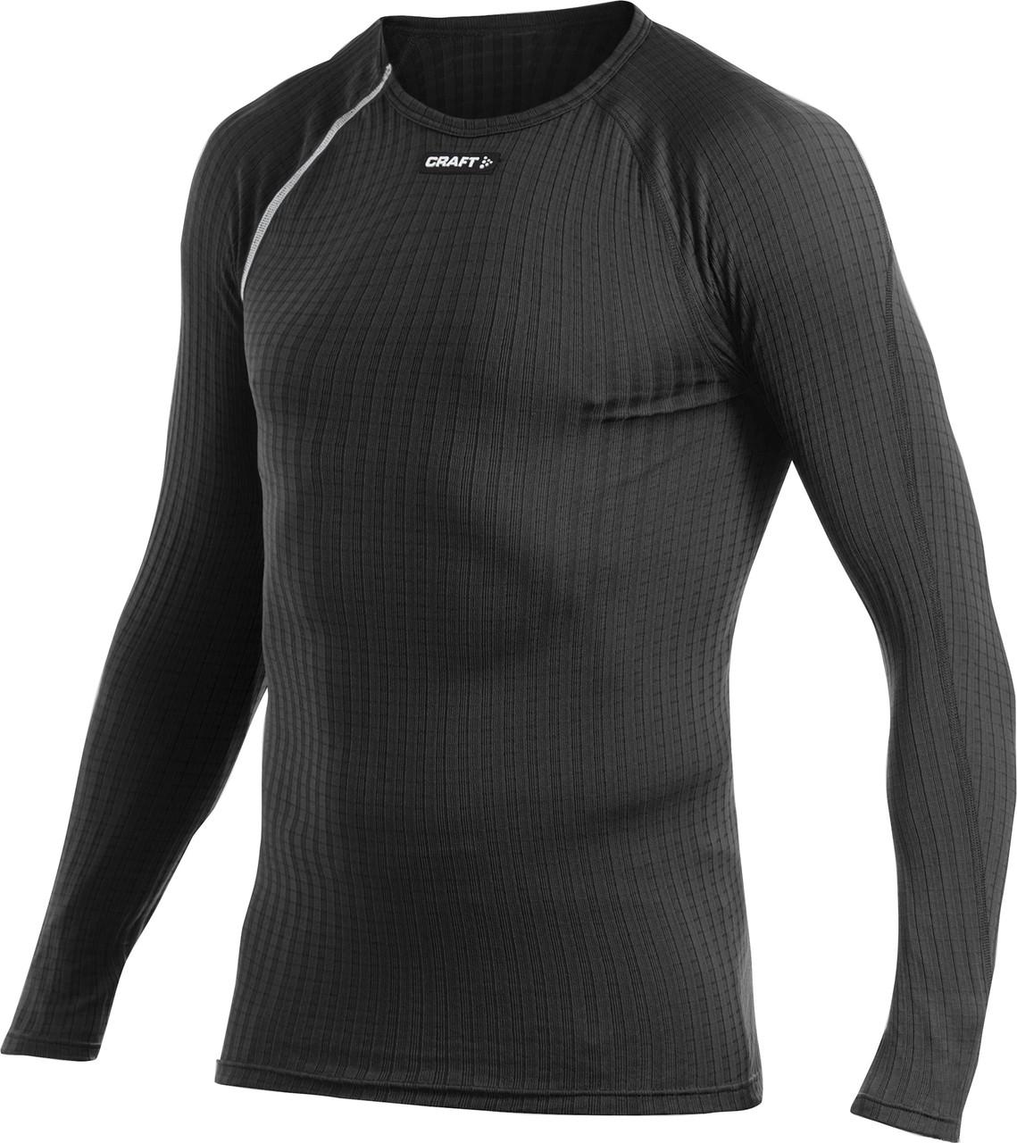 Термобелье мужское Craft Be Active Roundneck Long Sleeve 1900254 9920 M Black/Platinum (iz13597)