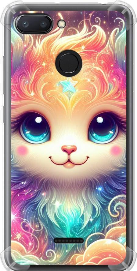 Чехол на Xiaomi Redmi 6 Сказочный котенок (5813sp-1521-42517)