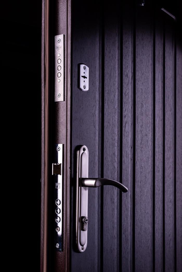 Дверь входная Портал Арка 850х2040 мм Орех темный (23361382) - фото 3 Дверь входная Портал Арка 850х2040 мм Орех темный (23361382) - фото 3