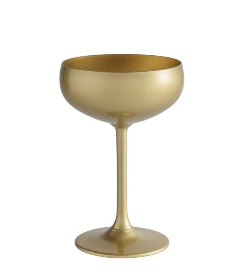 Набор бокалов для шампанского Stölzle Lausitz Elements 230 мл 6 шт. Gold (2738308-1) - фото 1